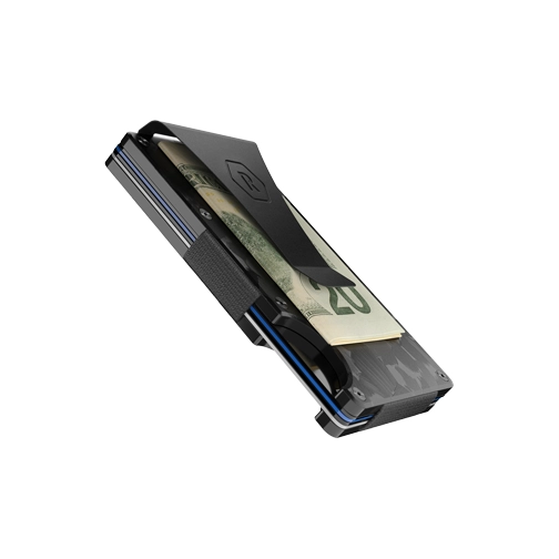 Ridge Wallet Forged Carbon Fiber w/ Money Clip