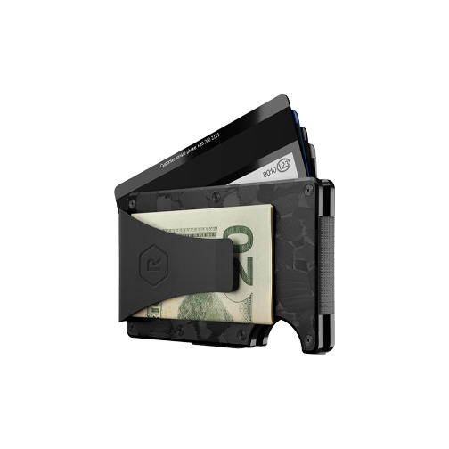 Ridge Wallet Forged Carbon Fiber w/ Money Clip