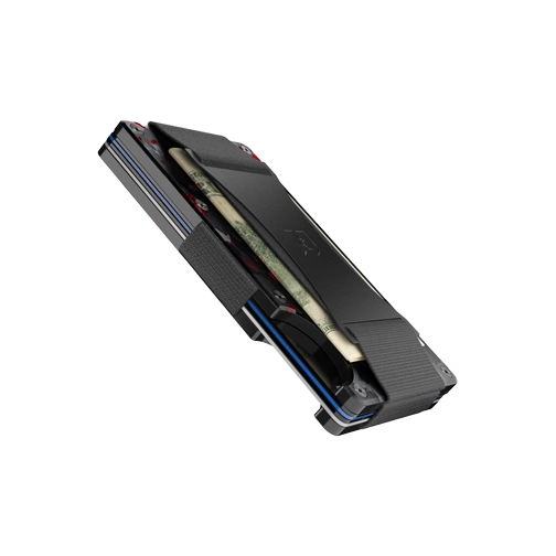 Ridge Wallet w/ Money Clip & Cash Strap - Forged Ember