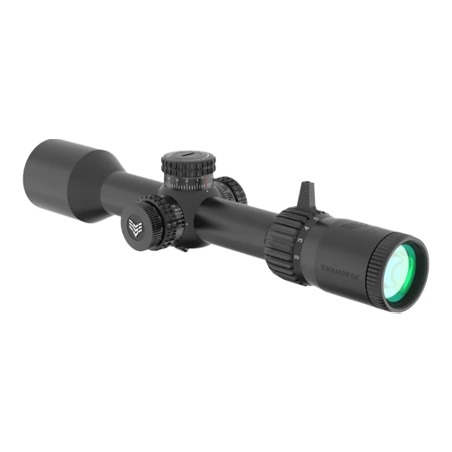 Swampfox Kentucky Long 4-24x50 FFP Precision Riflescope - Sharpshooter MIL Reticle