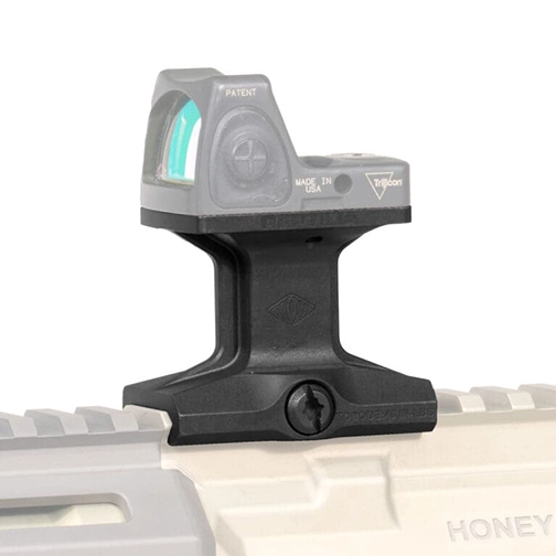 Reptilia Dot Mount for Trijicon RMR/SRO & Holosun 507/508 w/ 1.93" Height - Black