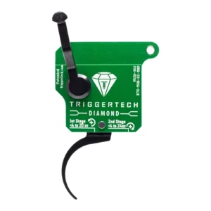TriggerTech Remington 700 Diamond Two-Stage Trigger - PVD Black Pro Curved Trigger