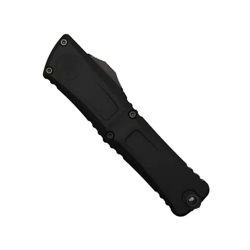 Microtech 1217-1DLCTSH Combat Troodon Interceptor Gen III S/E OTF Automatic Knife Black - Black