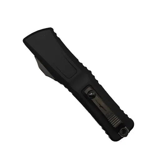 Microtech 1217-1DLCTSH Combat Troodon Interceptor Gen III S/E OTF Automatic Knife Black - Black