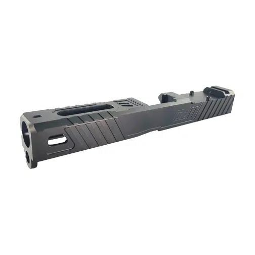 ZEV Z17 OG OZ9 Stripped Slide w/ RMR Cut for Glock 17 Gen 3 - Grey DLC