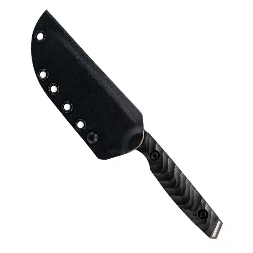 Toor Knives Field 2.0 S/E Canyon Drab Fixed Blade Knife Black & Brown Ebony - Tan
