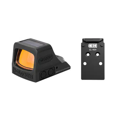 Holosun 508T X2 Elite Green Dot & C&H Precision Full Size Glock MOS Plate Bundle