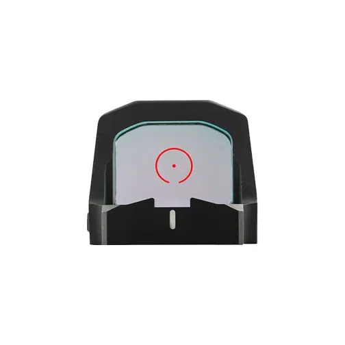Meprolight MPO-F Open Emitter Pistol Sight with RMR Footprint - Red 3 MOA Dot and 33 MOA Bullseye/Ring