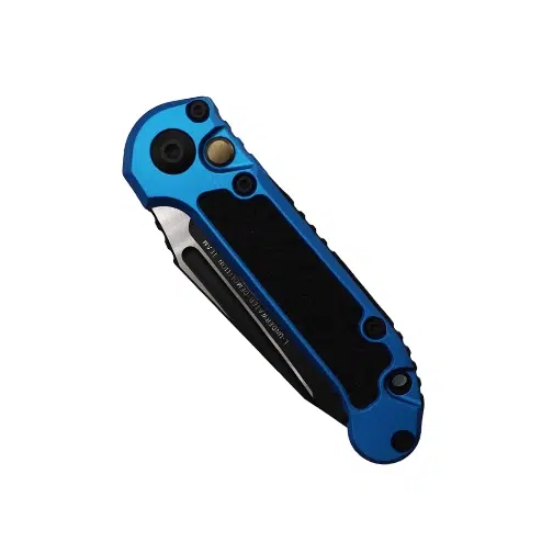 Microtech 1136-1BL LUDT Gen III T/E Automatic Folding Knife Blue - Black