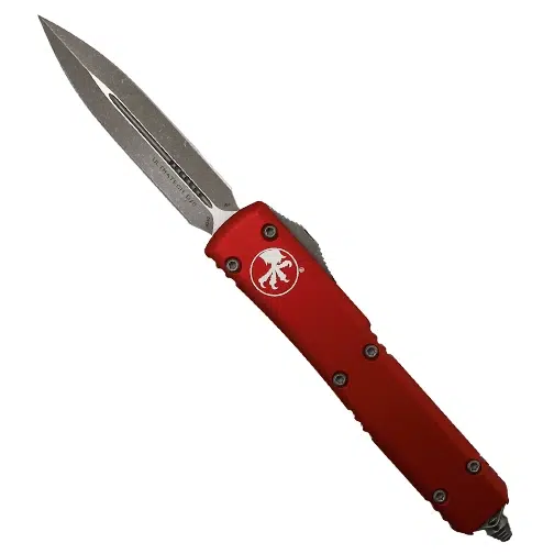 Microtech 122-10APRD Ultratech D/E OTF Automatic Knife Red - Apocalyptic