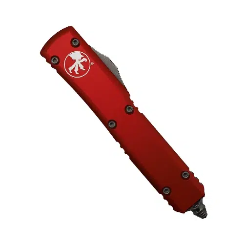 Microtech 122-10APRD Ultratech D/E OTF Automatic Knife Red - Apocalyptic