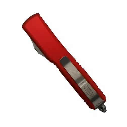 Microtech 122-10APRD Ultratech D/E OTF Automatic Knife Red - Apocalyptic