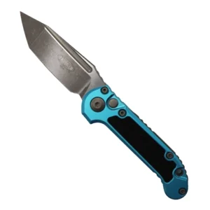 Microtech 1136-10APTQ LUDT Gen III T/E Automatic Folding Knife Turquoise - Apocalyptic