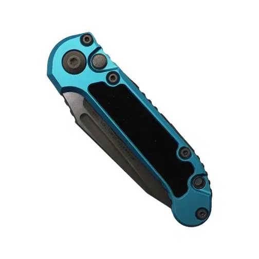 Microtech 1136-10APTQ LUDT Gen III T/E Automatic Folding Knife Turquoise - Apocalyptic
