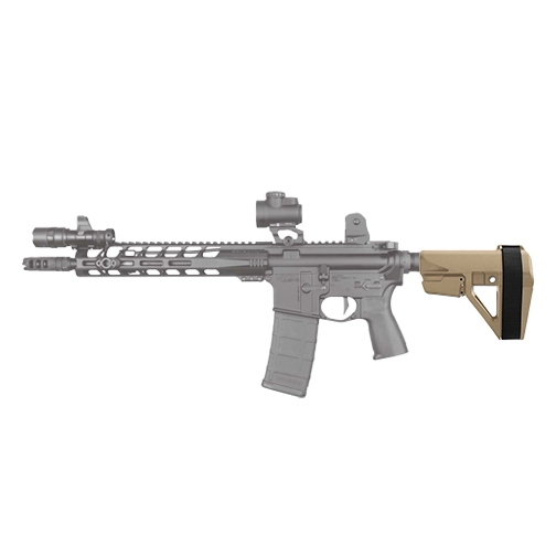 SB Tactical SBA5 Pistol Stabilizing Brace - FDE