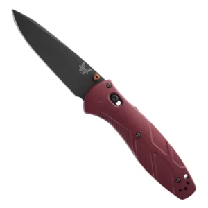 Benchmade 581BK-04 Barrage S/E Folding Knife Redstone - Black