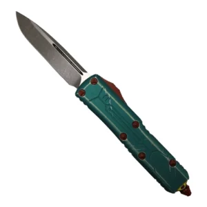 Microtech 231-10BH UTX-85 Signature Series S/E OTF Automatic Knife Bounty Hunter Green - Apocalyptic
