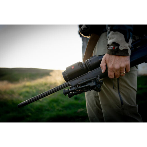 Leica Calonox 2 clip-on sight with mount and thermal overlay