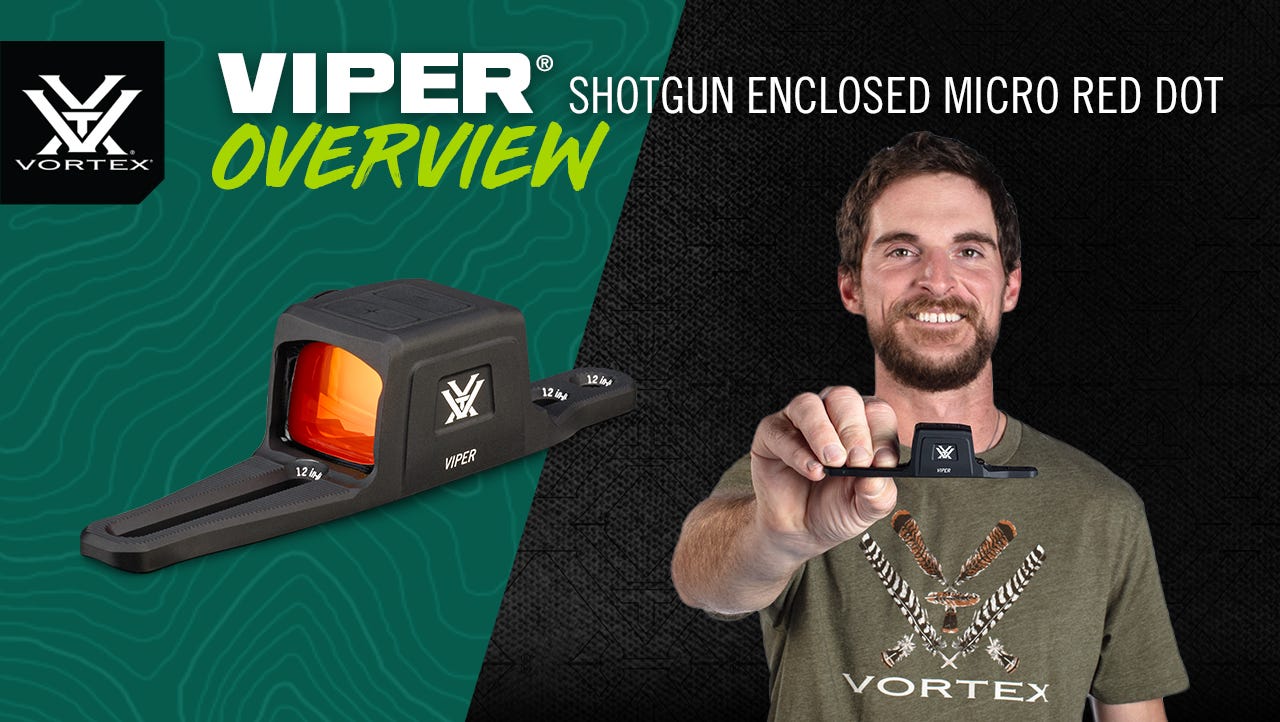 Vortex Viper Shotgun Enclosed Micro Red Dot