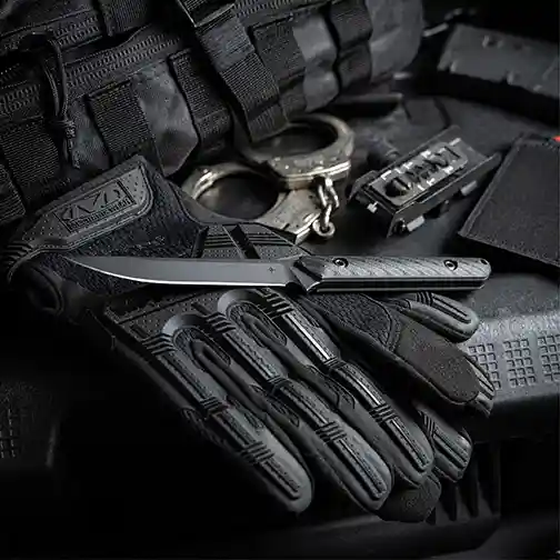 Toor Knives Vespen S/E Fixed Blade Knife Socom Black - KG Gunkote