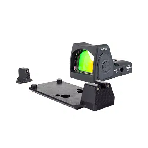 Trijicon Dual Defense Kit RMR Type 2 3.25 MOA with M17/18 Mount & Bright and Tough Optic Height Sights