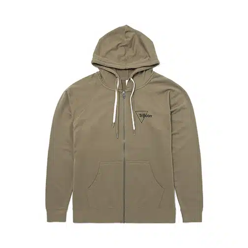 Trijicon Lightweight Icon Full Zip Hoodie Olive
