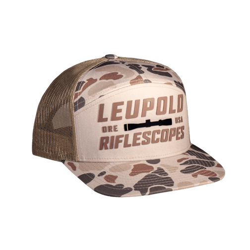 Leupold Riflescopes 7 Panel Trucker Hat
