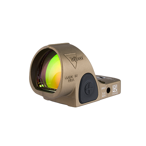 Trijicon SRO Sight Adjustable LED 5.0 MOA Red Dot – Coyote Brown Anodize