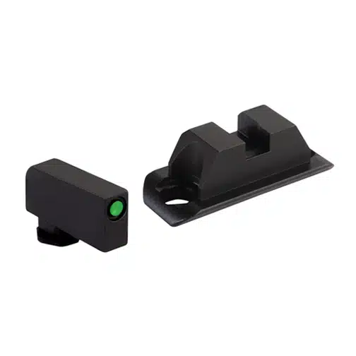 Amerigo Glock COA Compatible Iron Sights For Gen 5 & 6 – Green Tritium Front & Black Rear