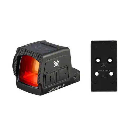 Vortex Defender-ST Enclosed & Forward Controls DPP Full Size Glock MOS Plate Bundle