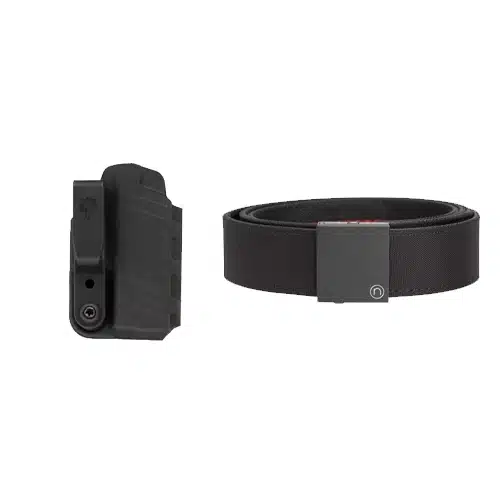 EDC Bundle – NextBelt Supreme Appendix Belt & DeSantis Slim Tuk Holster for Springfield Hellcat Pro