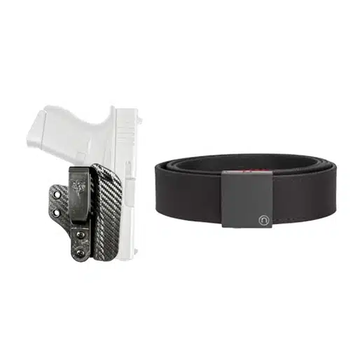 EDC Bundle – NextBelt Supreme Appendix Belt & DeSantis Lifeguard Holster for Glock 43 & 42