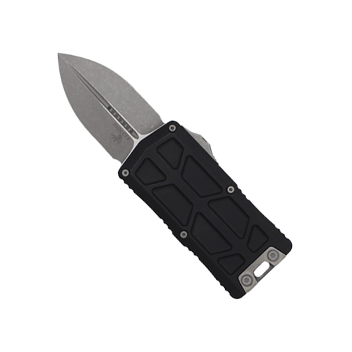 Microtech 1157-10AP Exocet II D/E Standard Black - Stonewash