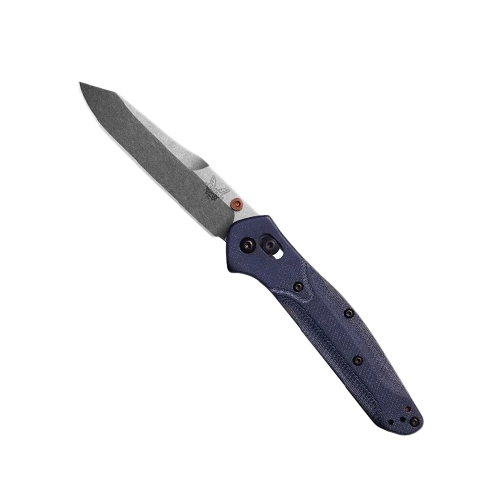 Benchmade 940-04 Osborne S/E Folding Knife Denim Micarta – Satin