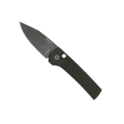 Pro-Tech Knives Scapegoat Green Automatic Folding Knife – Acid Wash MagnaMax