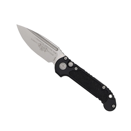 Microtech 1135-10 LUDT Gen III S/E Automatic Folding Knife Black - Stonewash