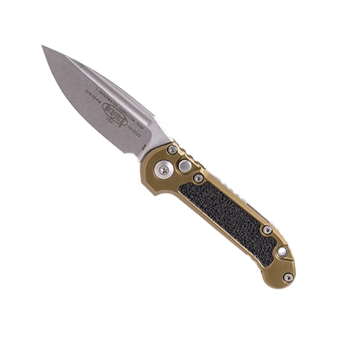 Microtech 1135-10OD LUDT Gen III S/E Automatic Folding Knife OD Green – Stonewash