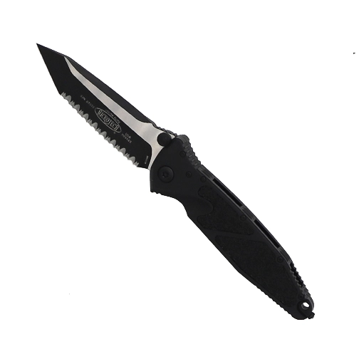 Microtech 161-3T Socom Elite T/E Manual Fully Serrated Folding Knife - Tactical